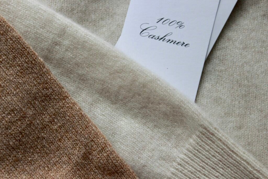 Cashmere sweaters.